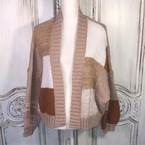 Debut Softest Loose Knit Slouchy Oversized Grandpa Cardigan Sweater Size Small